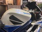 デイトナ675 前期型 ヘルメットホルダー USB電源 エンジンプロテクター スライダー ETC1．0 前後新品タイヤ
