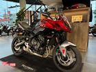タイガースポーツ660 Carnival red LEDヘッドライト クイックシフター 調節可能スクリーングラブレール