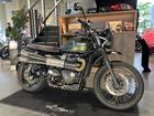 ストリートスクランブラー ETC LEDウィンカー スクリーン ハイマッドガード コンフォートシートブラウン 左側パニア