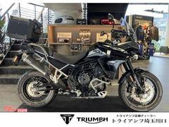 ＴＲＩＵＭＰＨ　タイガー９００ＧＴ　ＰＲＯ　２０２３年モデル　アルミトップケース　ＥＴＣ　ロアガード　レオヴィンチ製マフラー　車検込
