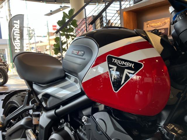 トライデント660 フライスクリーン バーエンドミラー ベリーパン クイックシフター
