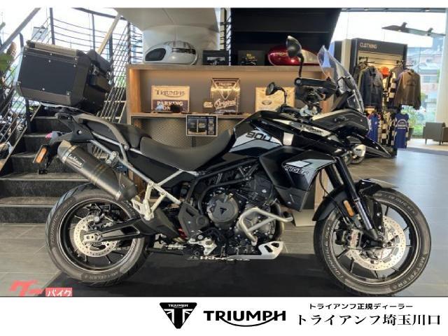 タイガー900GT PRO 2023年モデル アルミトップケース ETC ロアガード レオヴィンチ製マフラー 車検込