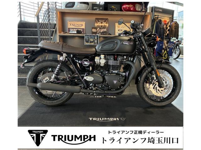 ボンネビルT120 ブラック 2026年モデル タンク店舗限定カラー