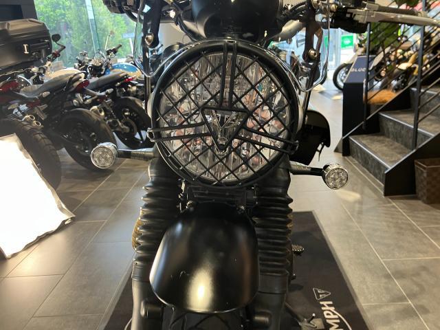 ストリートスクランブラー ETC LEDウィンカー スクリーン ハイマッドガード コンフォートシートブラウン 左側パニア