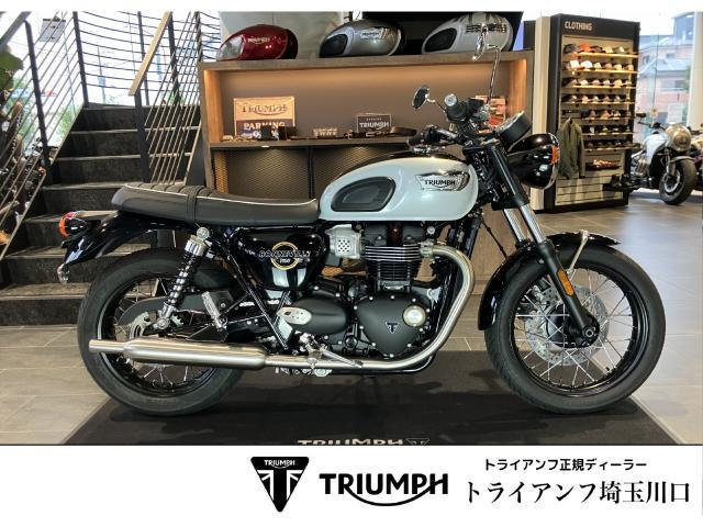 ボンネビルT100 2026年モデル LEDヘッドライト ABS USB電源 ニーパット 樽型ハンドルグリップ T120純正シート