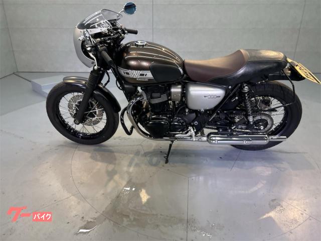 カワサキ W800カフェ ETC バックステップ グリップ