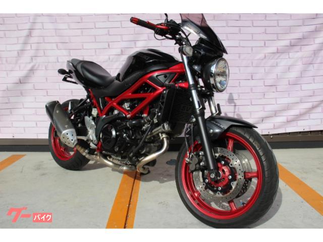 ＳＶ６５０　ＥＴＣ　ウインドスクリーン　グリップヒーター装備