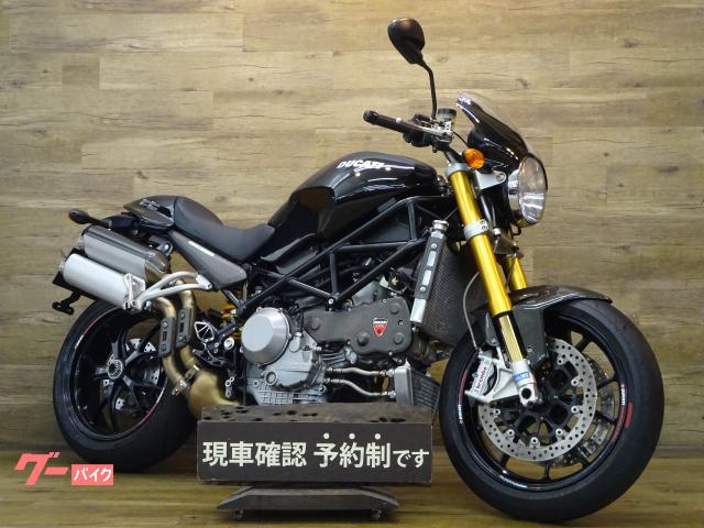 モンスターＳ４Ｒｓ　テスタストレッタ　前後オーリンズサスペンション