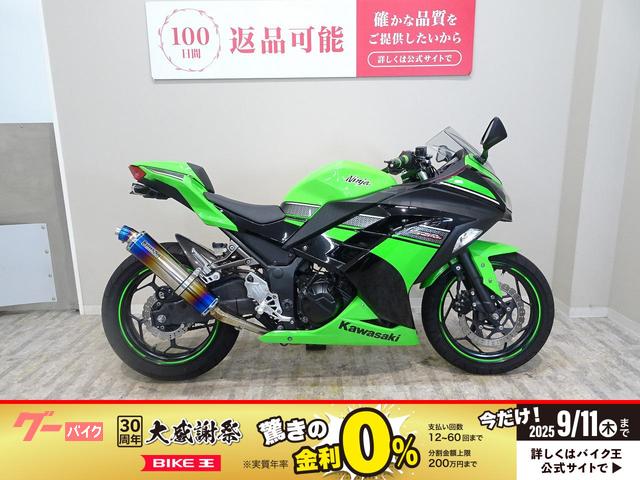 Ｎｉｎｊａ　２５０　２０１３年モデル／ＢＥＡＭＳ　Ｒ−ＥＶＯ　スリップオン／カーボンリアフェンダー