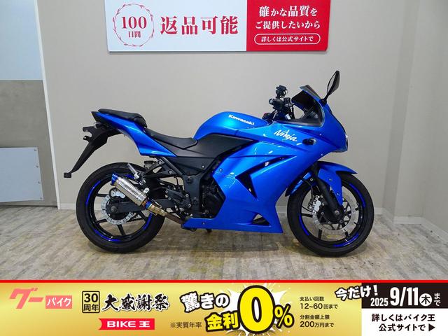 Ｎｉｎｊａ　２５０Ｒ　２０１０年モデル／社外マフラー／インジケーター／メットホルダー