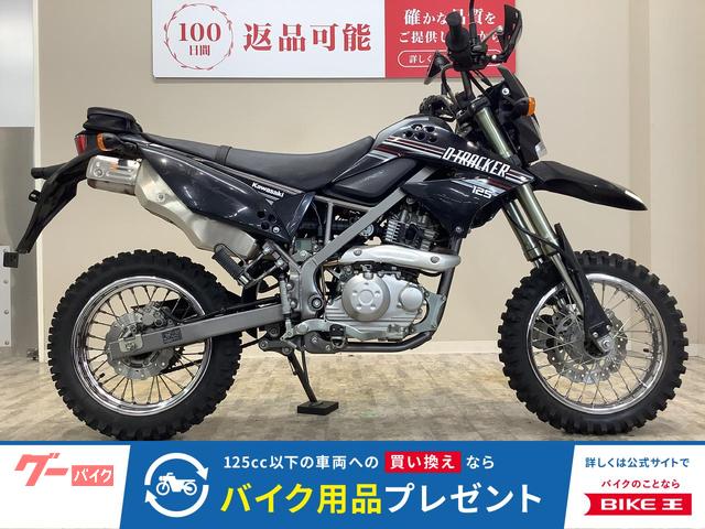 Ｄトラッカー１２５　２０１０年モデル／ブロックタイヤ／ナックルガード