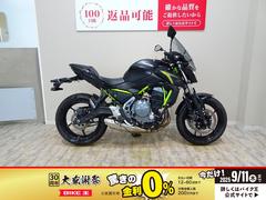 カワサキ　Ｚ６５０　２０１８年モデル／ＴＲＩＣＫＳＴＡＲ　ローダウンキット／社外スクリーン／タンクパッド
