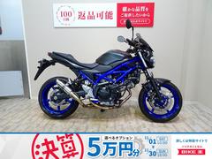 スズキ　ＳＶ６５０　２０２１年モデル／社外マフラー／ＭＲＡスクリーン
