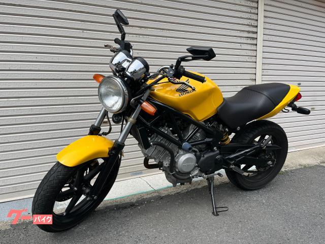 ＶＴＲ２５０　イエロー　キャブ最終　新品シート　ショートマフラー