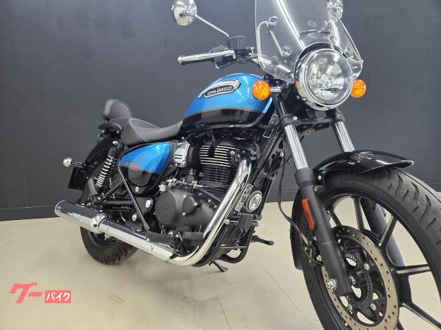 メテオ３５０　スーパーノヴァ　ブルー　バックレスト　トリッパーナビゲーションシステム搭載　ツーリングスクリーン付