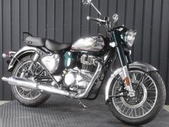 ＲＯＹＡＬ　ＥＮＦＩＥＬＤ　クラシック３５０　クローム　エメラルド　正規取扱新車　Ｔｒｉｐｐｅｒナビゲーション標準装備　ＬＥＤウィンカー　調整式レバー