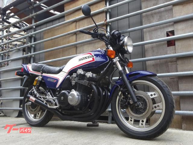 ＣＢ７５０Ｆ　モリワキ製ショート管マフラー　オーリンズ製リアショック