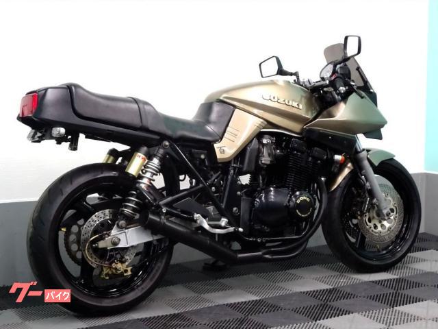 SUZUKI GSX400S 刀 フェニックスレーシング ショート管 無地