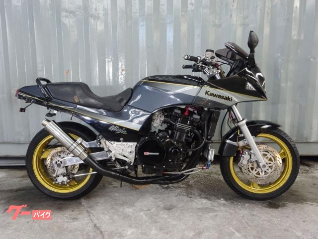 カワサキ GPZ900R 新規車検2年付 社外パーツ多数 仏壇カラー