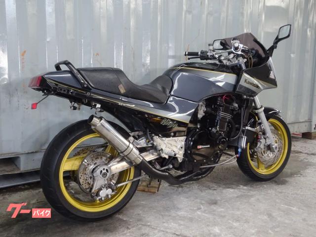 カワサキ GPZ900R 新規車検2年付 社外パーツ多数 仏壇カラー