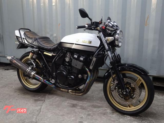 ＺＲＸ４００−II　後期型　ヨシムラチタン　タックロールシート　パールクリスタルホワイト