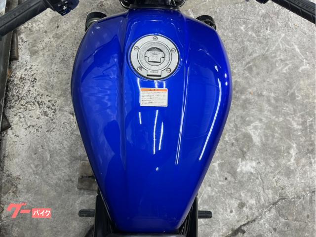 ヤマハ XJR400R 青ストロボカラー 社外マフラー エンジン