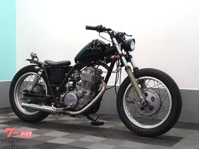 SR400 1JR トランペットマフラー ピーナッツタンク フラットフェンダ− チョッパー