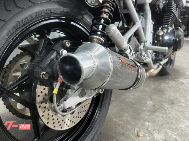 スズキ GSX400S KATANA ヨシムラ管 バックステップ