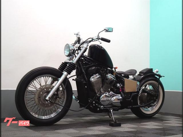 ホンダ スティード400 スポーツスタータンク 2in1マフラー