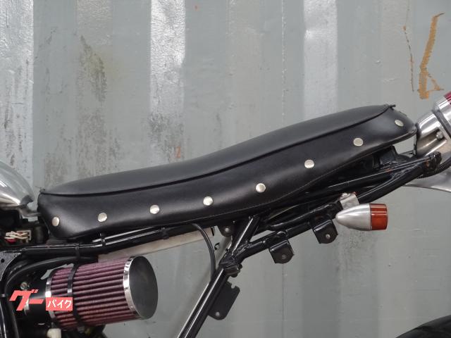 TW200 ロンスイ用　メーカー不明アップマフラー　ワンオフ？　ロングタイプ ヤマハ TW200 フルカスタム スーパートラップマフラー ロンスイ