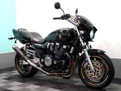 ヤマハ　ＸＪＲ１２００　カーボンマフラー　ハリケーン製アップハンドル　タックロールシート