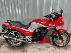 カワサキ　ＧＰＺ９００Ｒ　Ａ１１　マレーシア仕様　ノジマファサームマフラー　アンコ抜きシート