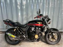 カワサキ　ＺＲＸ４００　セミアップハンドル　社外マフラー　タックロール　ＢＥＥＴエンジンカバー　アルフィン　マーシャルライト　タンデムバー