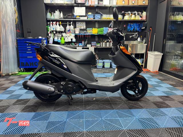 アドレスＶ１２５　バッテリー新品　タイヤ新品　　全面ガラスコーティング　２４ヶ月点検付