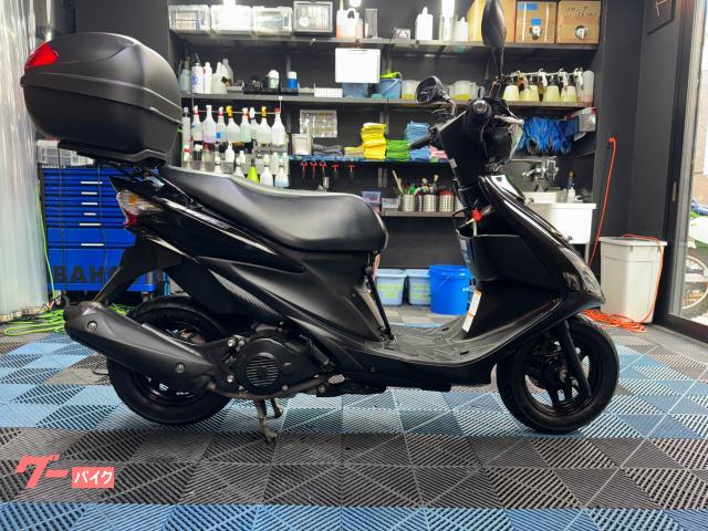 アドレスＶ１２５Ｓ　純正リアボックス　純正Ｕ字ロック　純正グリップヒーター　２４ヵ月法定点検