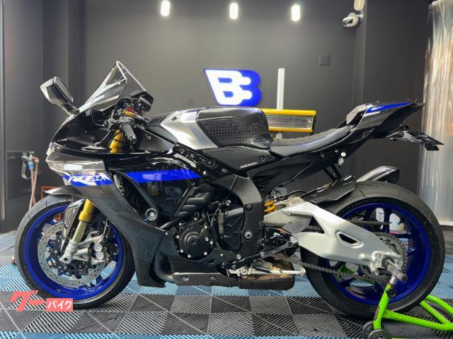 ＹＺＦ−Ｒ１Ｍ　ＥＴＣ　社外フェンダーレスＫＩＴ　リアＬＥＤウィンカー　アクラポビッチカーボンサイレンサー　カーボンマフラーステー