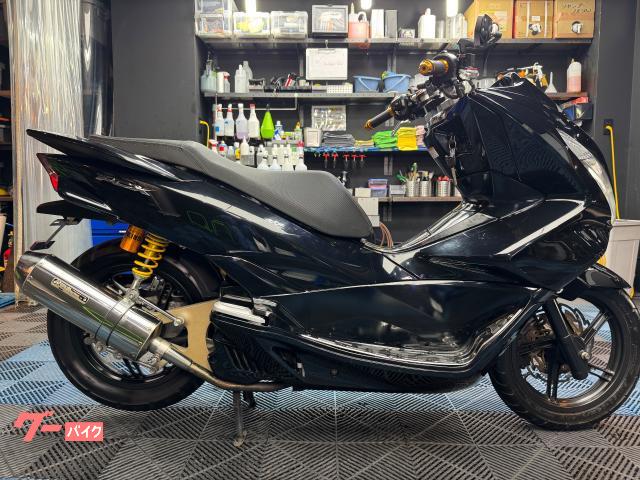ＰＣＸ　ＳＰ武川マフラー　ハンドル　ミラー　レバー　エアクリーナー　ブレーキディスク　アルミステップボード　フロントマスク　サス