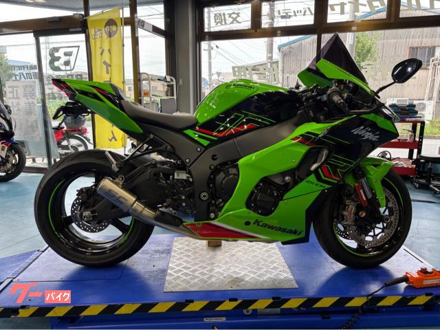Ｎｉｎｊａ　ＺＸ−１０Ｒ　社外マフラー　レバーガード　フェンダーレス　スクリーン　バックステップ　レバーガード　フュエルキャップ