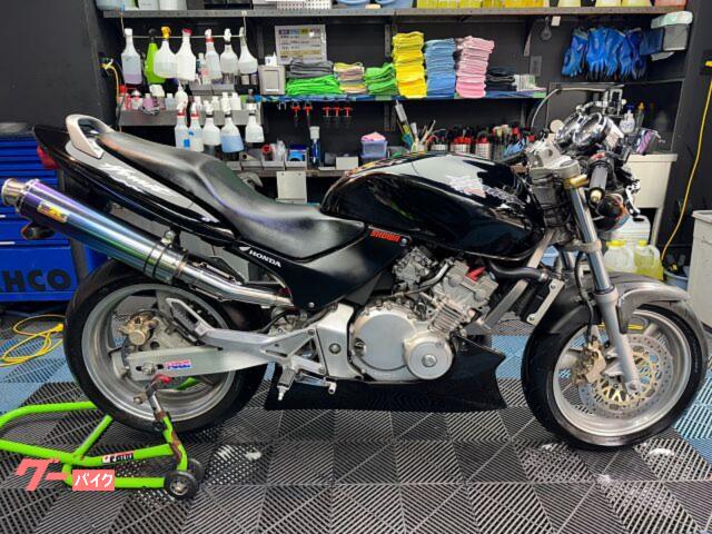 ＨＯＲＮＥＴ　納車整備付　２４ヵ月点検付　社外マフラー　ＥＴＣ　アンダーカウル　カーボンＦフェンダー　セパハン　チェーンカバー　左