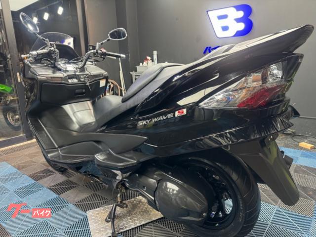自賠責保険付-埼玉発264】SUZUKIスカイウェイブ 11457Km 黒SSフェイス 自賠責保険付-埼玉発264】SUZUKIスカイウェイブ 11457Km 黒SSフェイス