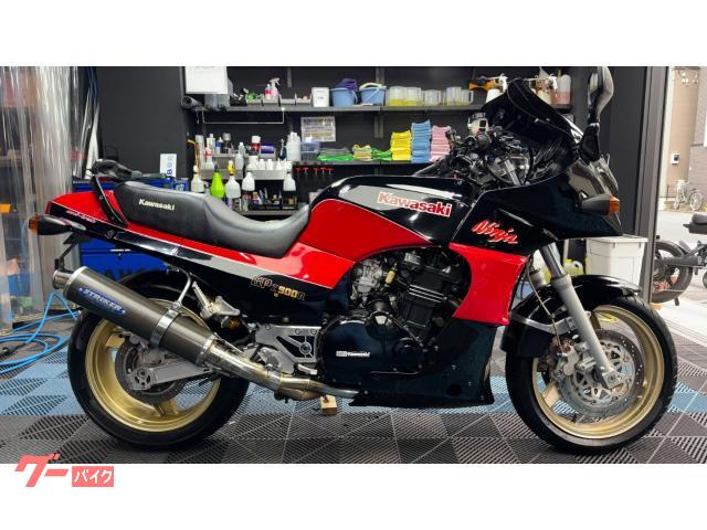 ＧＰＺ９００Ｒ　カスタム多数／ＥＴＣ２．０／フルエキマフラー／オーリンズリアサス／２４ヶ月点検／車検１年／自賠１年