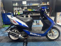 スズキ　ＺＺ　前後タイヤ・バッテリー・プラグ・ベルト・オイル新品　ＦフォークＯＨ　ＫＹＢリヤサス　ＣＤＩ　ハイスピードプーリー　２サイクル