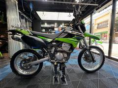 カワサキ　ＫＬＸ２５０　デルタバレル４マフラー　ＺＥＴＡクラッチレバー　ＺＥＴＡバーパッド　ＺＥＴＡブレーキレバー　リアキャリア