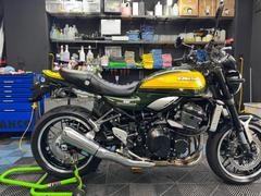 カワサキ　Ｚ９００ＲＳ　イエローボールエディション　エンジンスライダー　エンジンガード　グラブバー　ＥＴＣ　ＵＳＢ電源　２４カ月点検付き