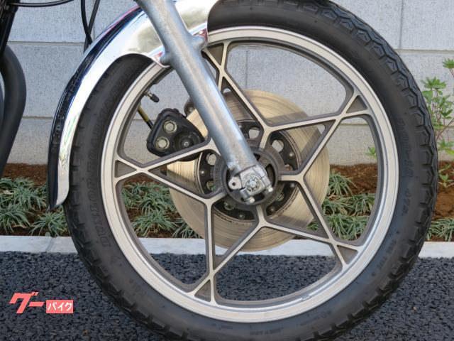 スズキ GS400 B0186 ブラック集合管 キャストホイール