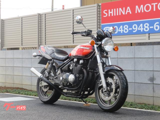 カワサキ ZEPHYRχ B0210 火の玉カラー 集合管 タック