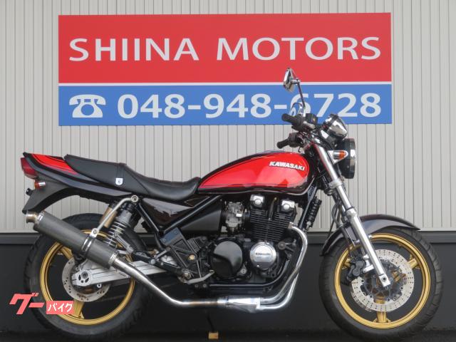 ＺＥＰＨＹＲχ　Ｂ０２４３　火の玉カラー　カーボンマフラー　前後ゴールドホイール　ヨーロピアンウインカー