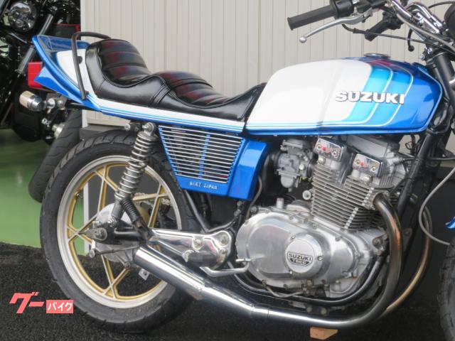 スズキ GSX400E B0259 メッキ集合管 星形キャスト