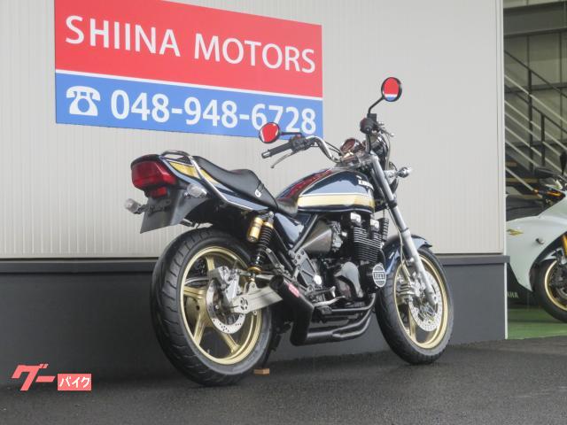 カワサキ ZEPHYRχ S0049 ブラック集合管 前後