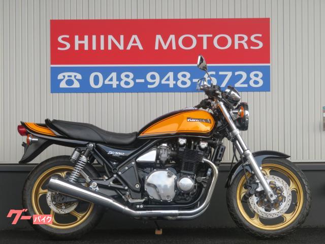 ＺＥＰＨＹＲ１１００　Ｂ０２８２　イエローボール／オールペイント　エンジン等ＮＥＷペイント　前後ゴールドホイール　Ｚ２ウインカー